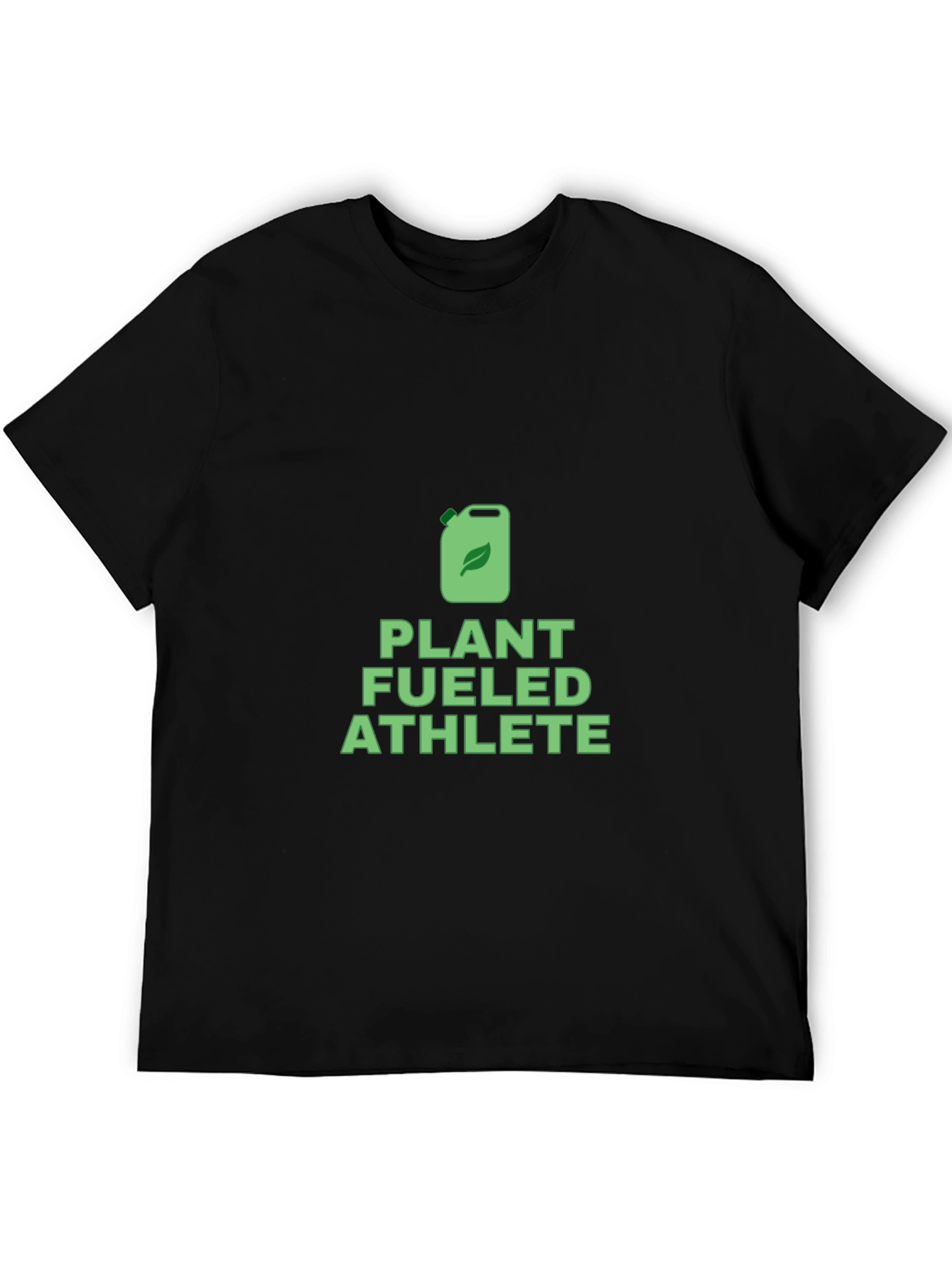 Plant Fueled Athlete Graphic Tee - Vegan Fitness Shirt