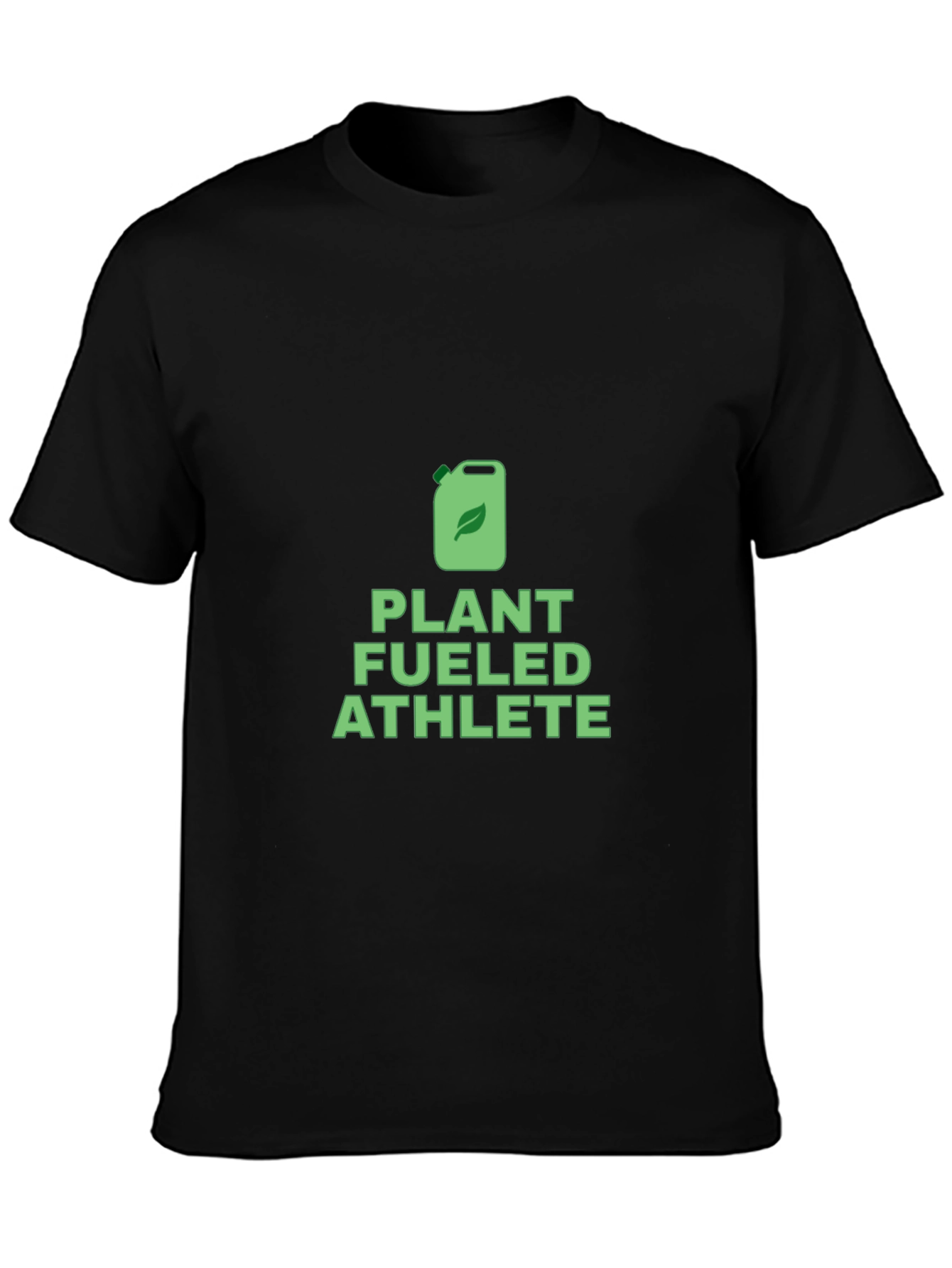 Plant Fueled Athlete Graphic Tee - Vegan Fitness Shirt