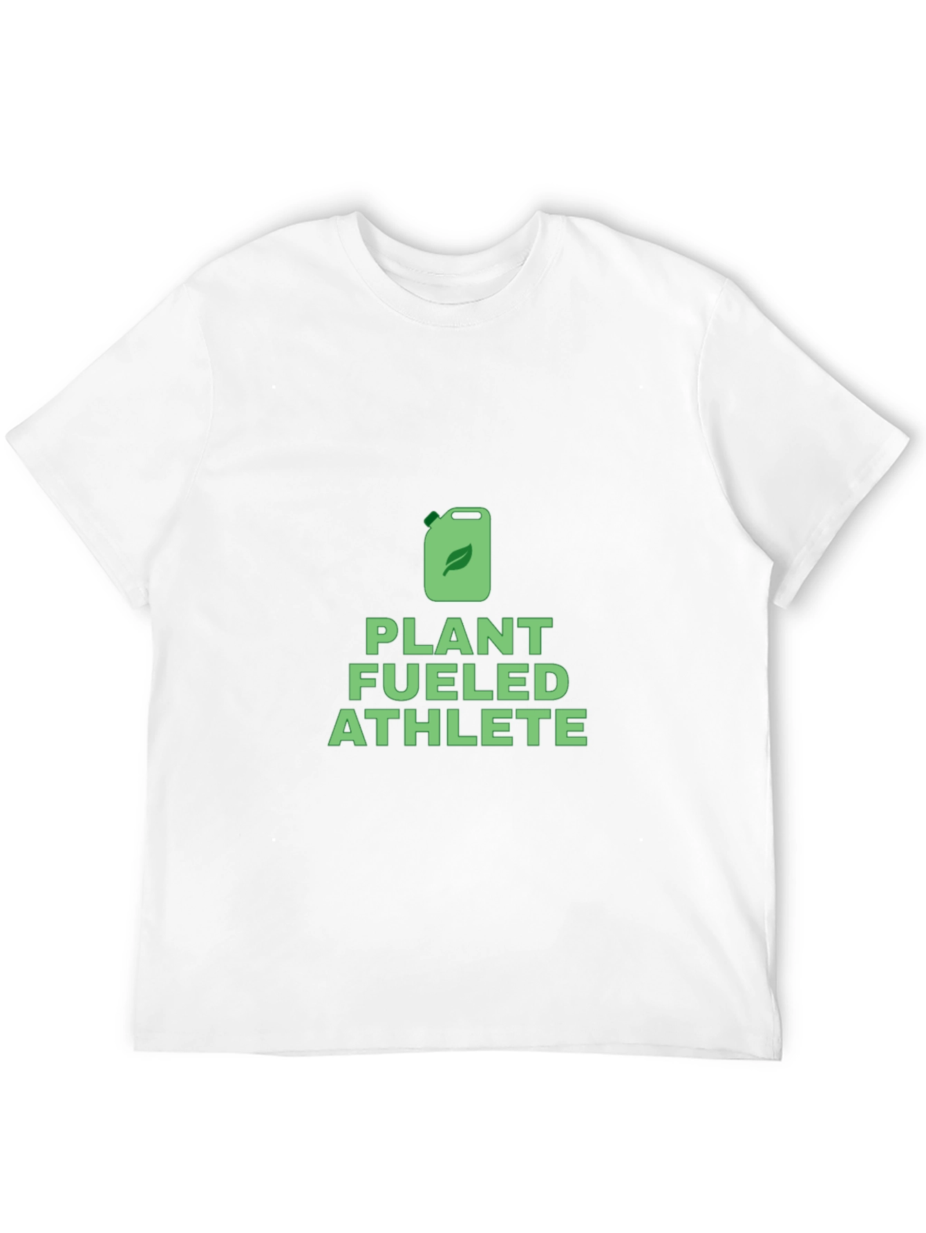 Plant Fueled Athlete Graphic Tee - Vegan Fitness Shirt