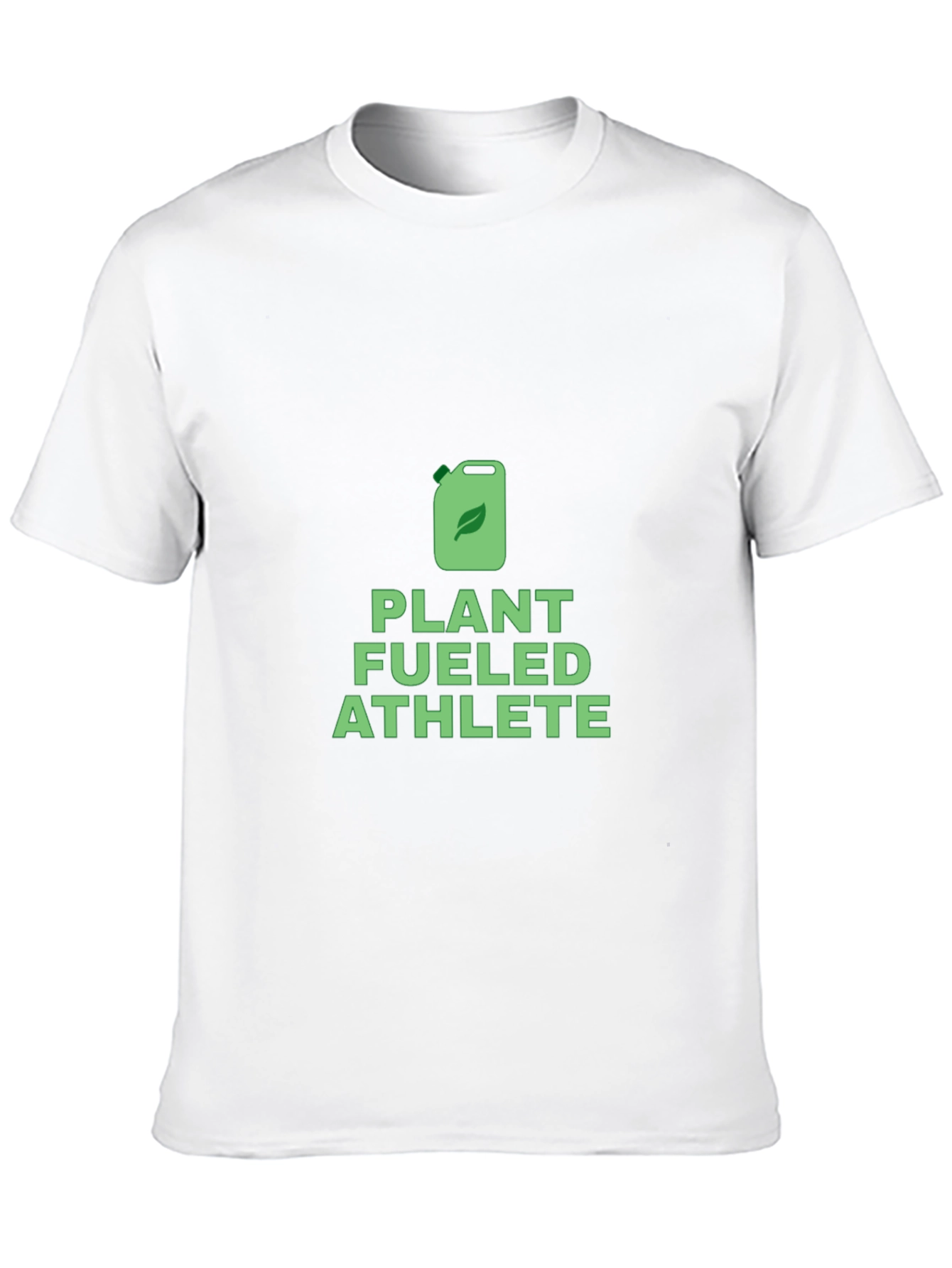 Plant Fueled Athlete Graphic Tee - Vegan Fitness Shirt