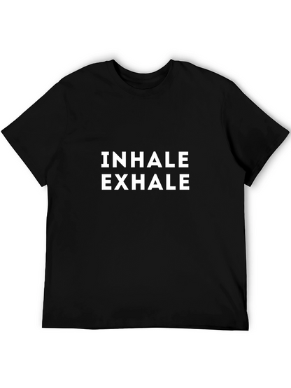 Inhale Exhale Graphic Tee - Relaxed Fit