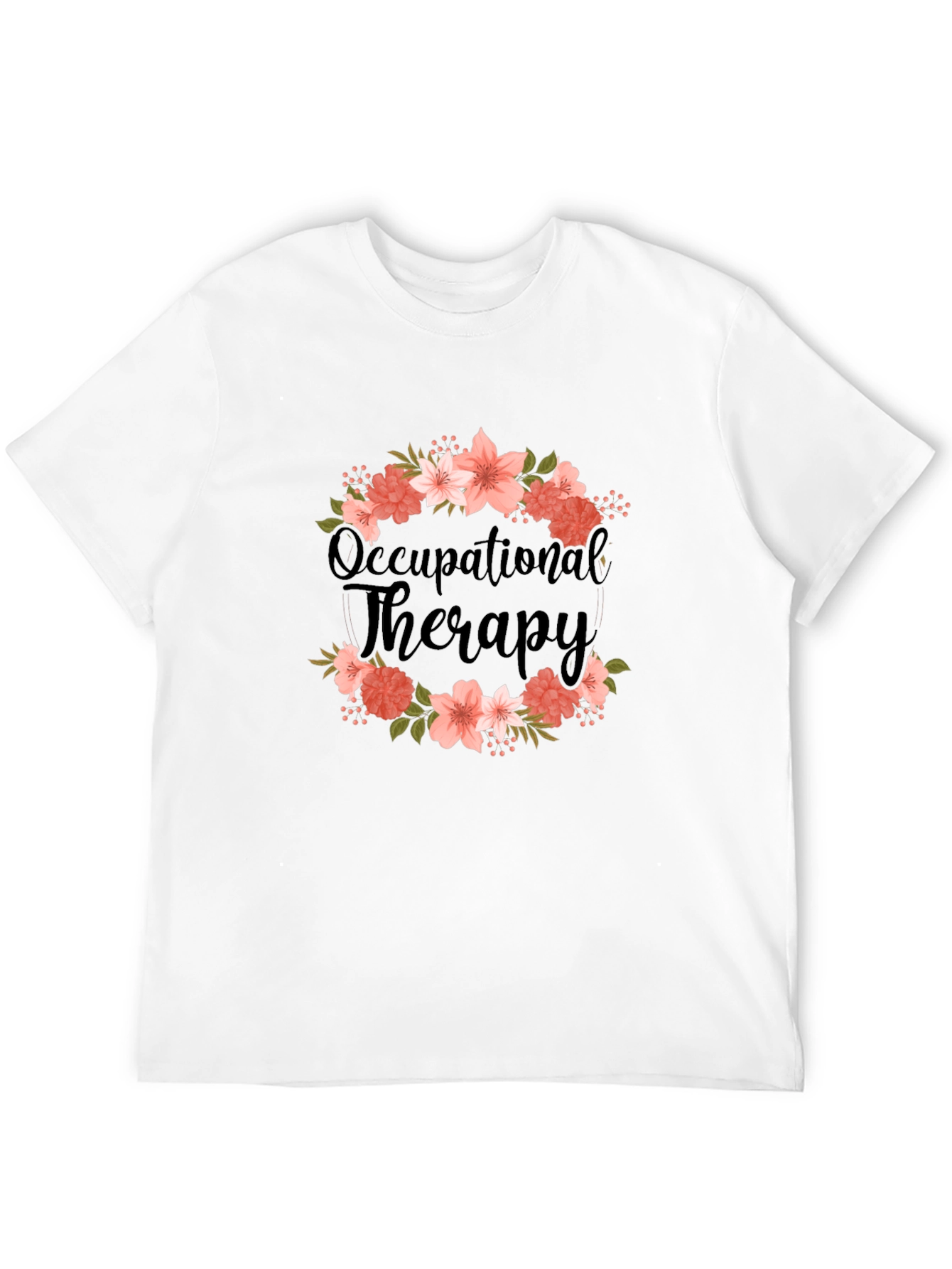 Occupational Therapy Floral Tee