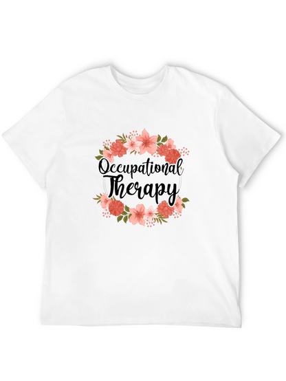 Occupational Therapy Floral Tee
