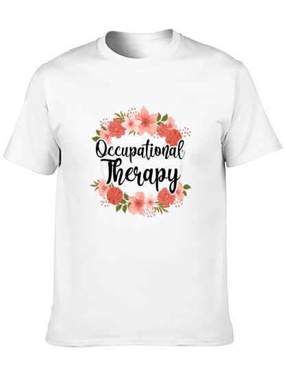 Occupational Therapy Floral Tee