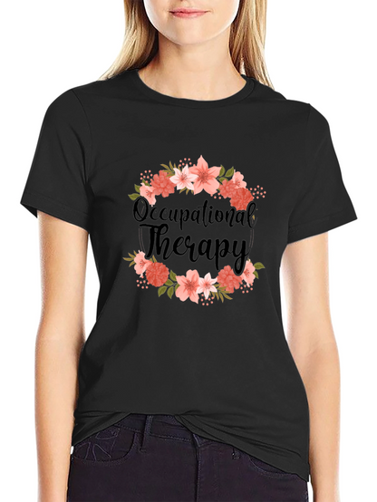 Occupational Therapy Floral Tee