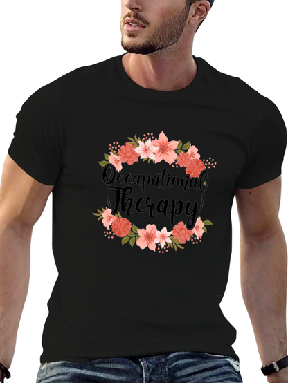 Occupational Therapy Floral Tee