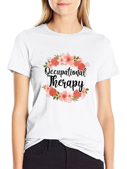Occupational Therapy Floral Tee
