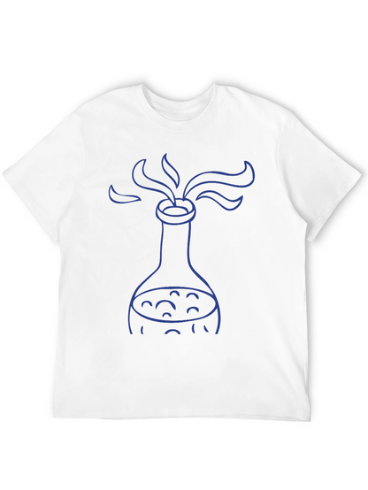 Science Flask Graphic T-Shirt - Stylish & Unique