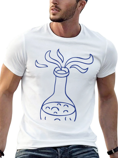 Science Flask Graphic T-Shirt - Stylish & Unique