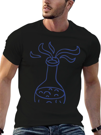 Science Flask Graphic T-Shirt - Stylish & Unique