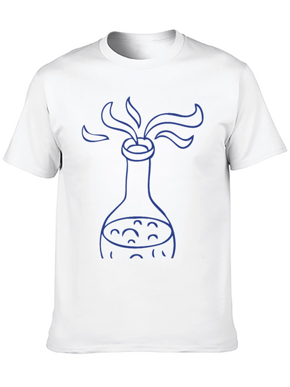 Science Flask Graphic T-Shirt - Stylish & Unique