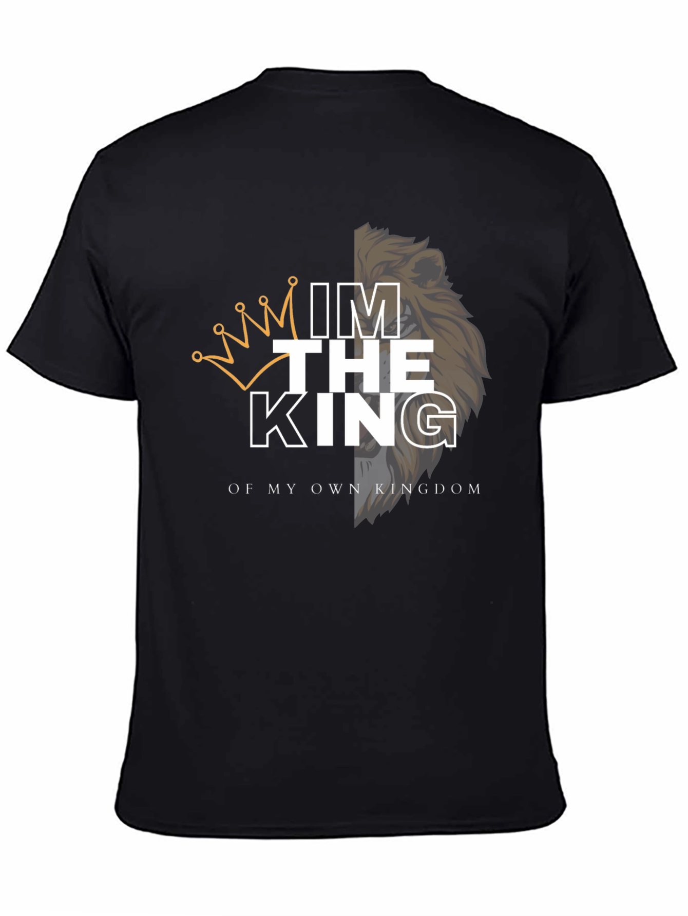 Im The King Lion Graphic Mens T-Shirt