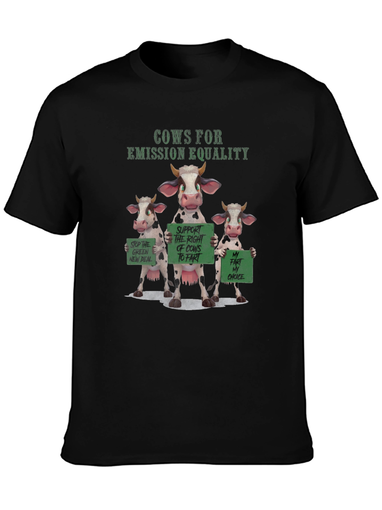 Cows for Emission Equality T-Shirt