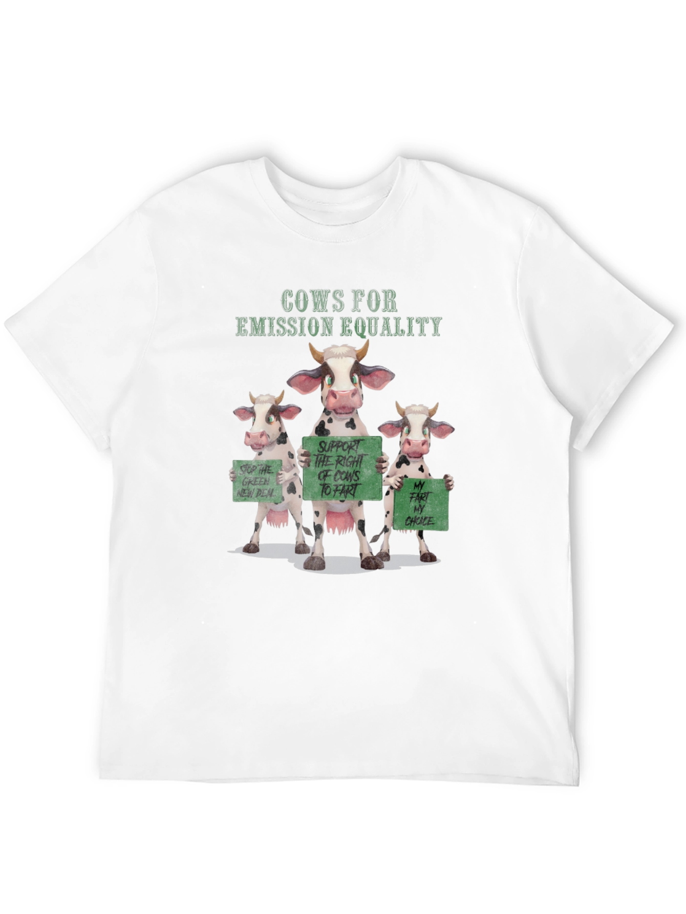 Cows for Emission Equality T-Shirt