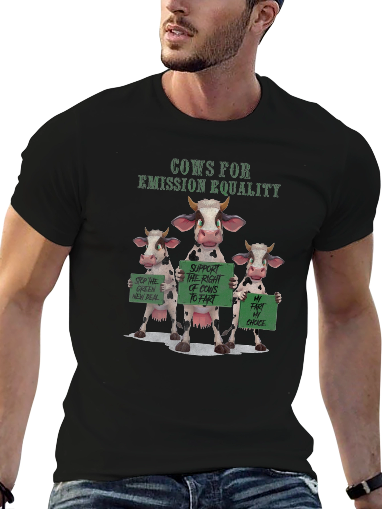 Cows for Emission Equality T-Shirt