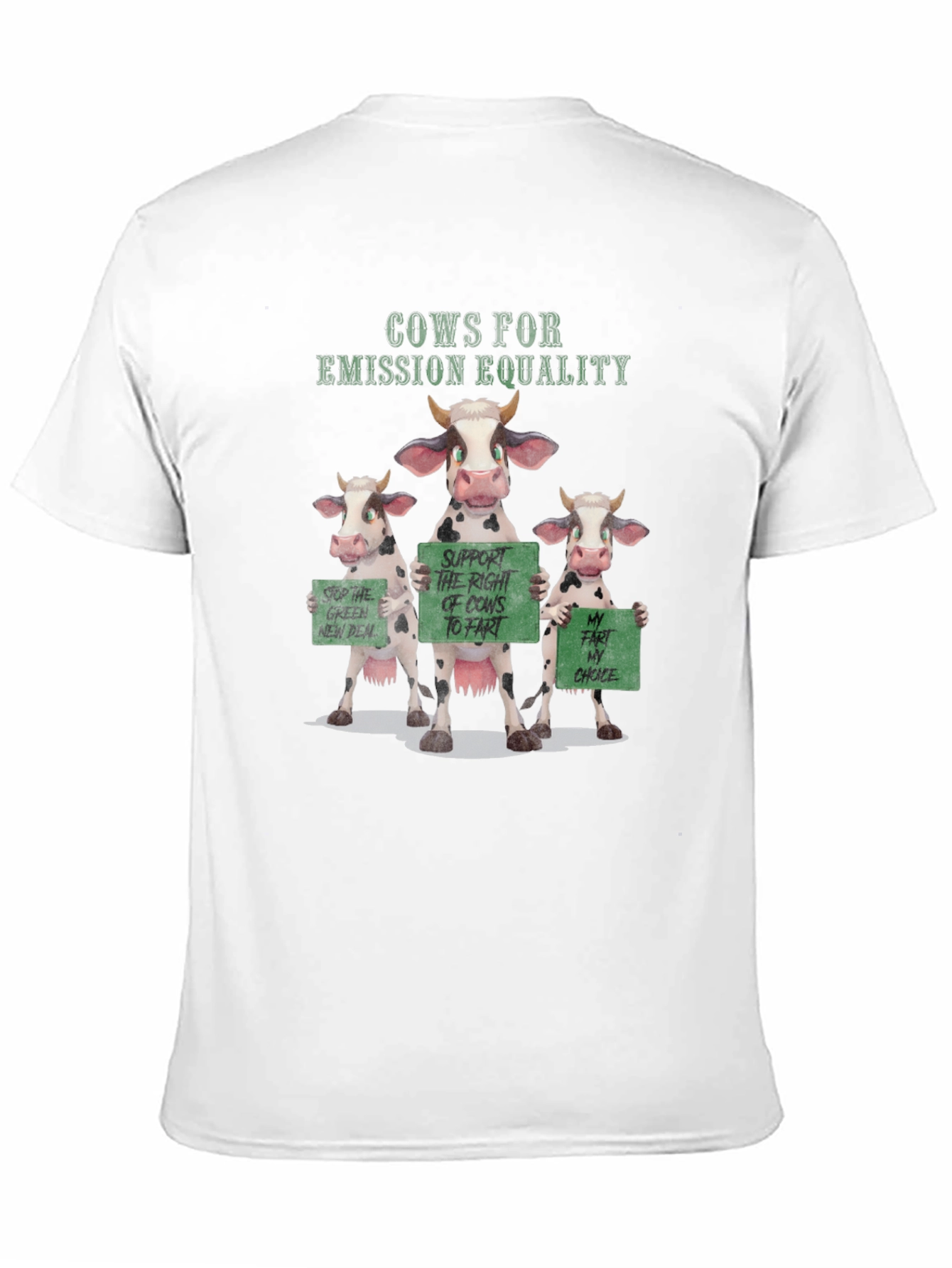 Cows for Emission Equality T-Shirt