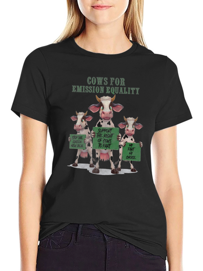 Cows for Emission Equality T-Shirt