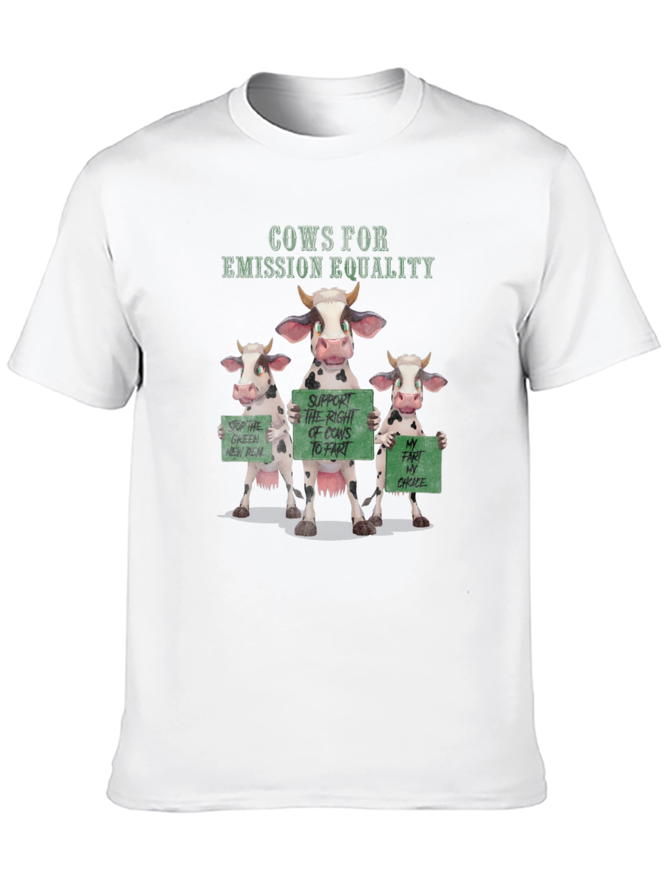 Cows for Emission Equality T-Shirt