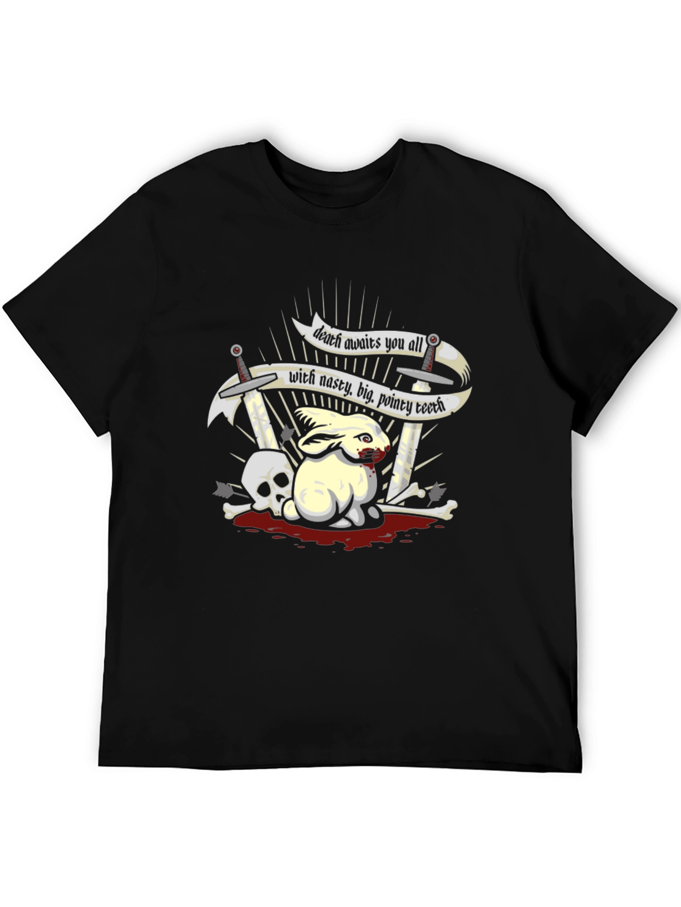 Killer Rabbit T-Shirt - Monty Python Inspired