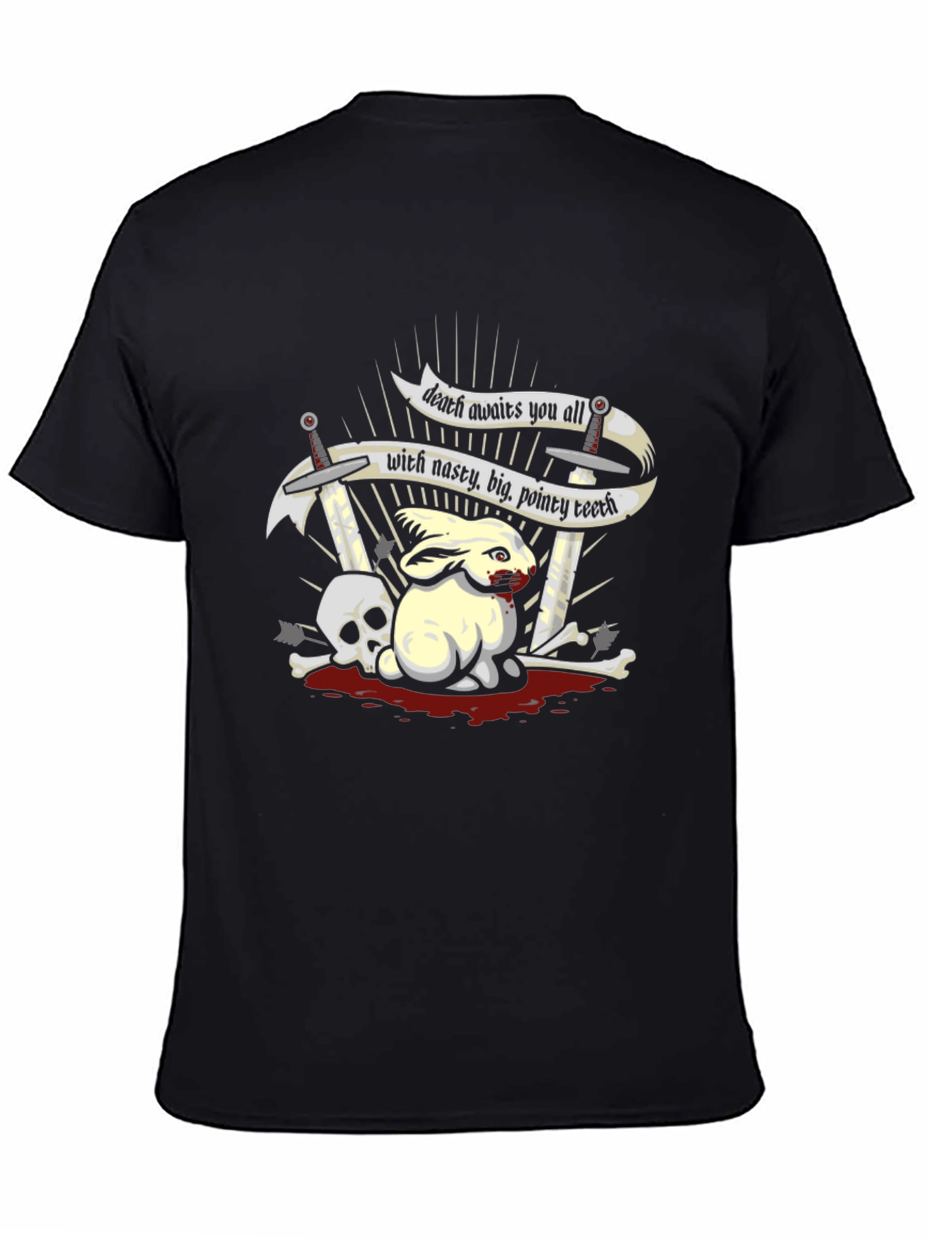 Killer Rabbit T-Shirt - Monty Python Inspired