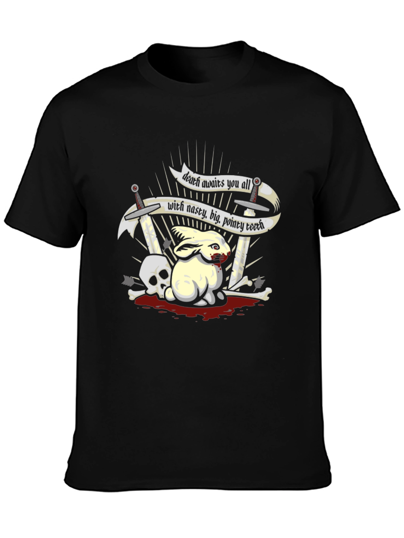 Killer Rabbit T-Shirt - Monty Python Inspired