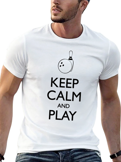 Keep Calm and Play Bowling T-Shirt