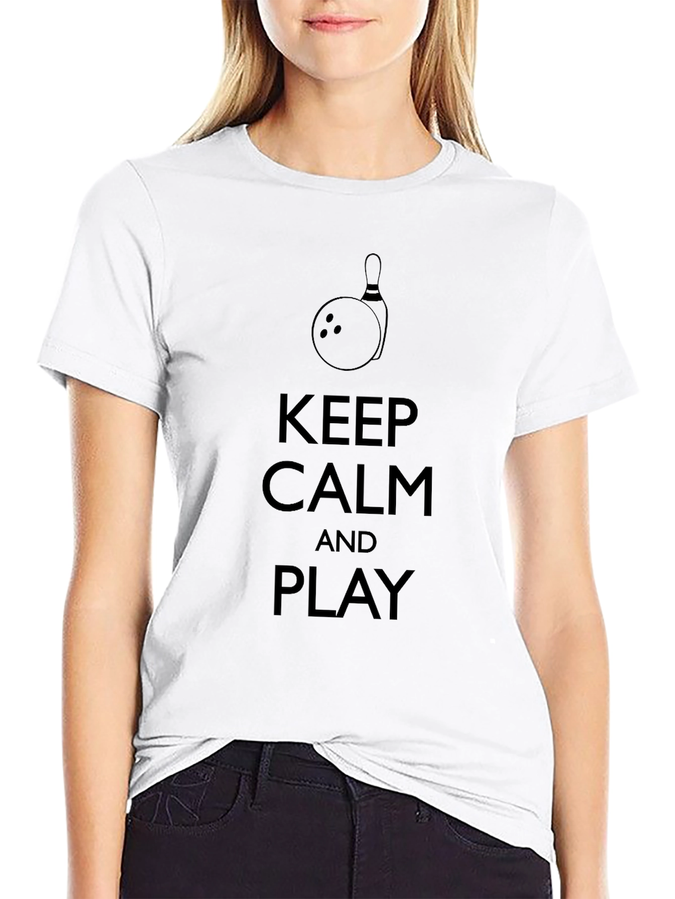 Keep Calm and Play Bowling T-Shirt