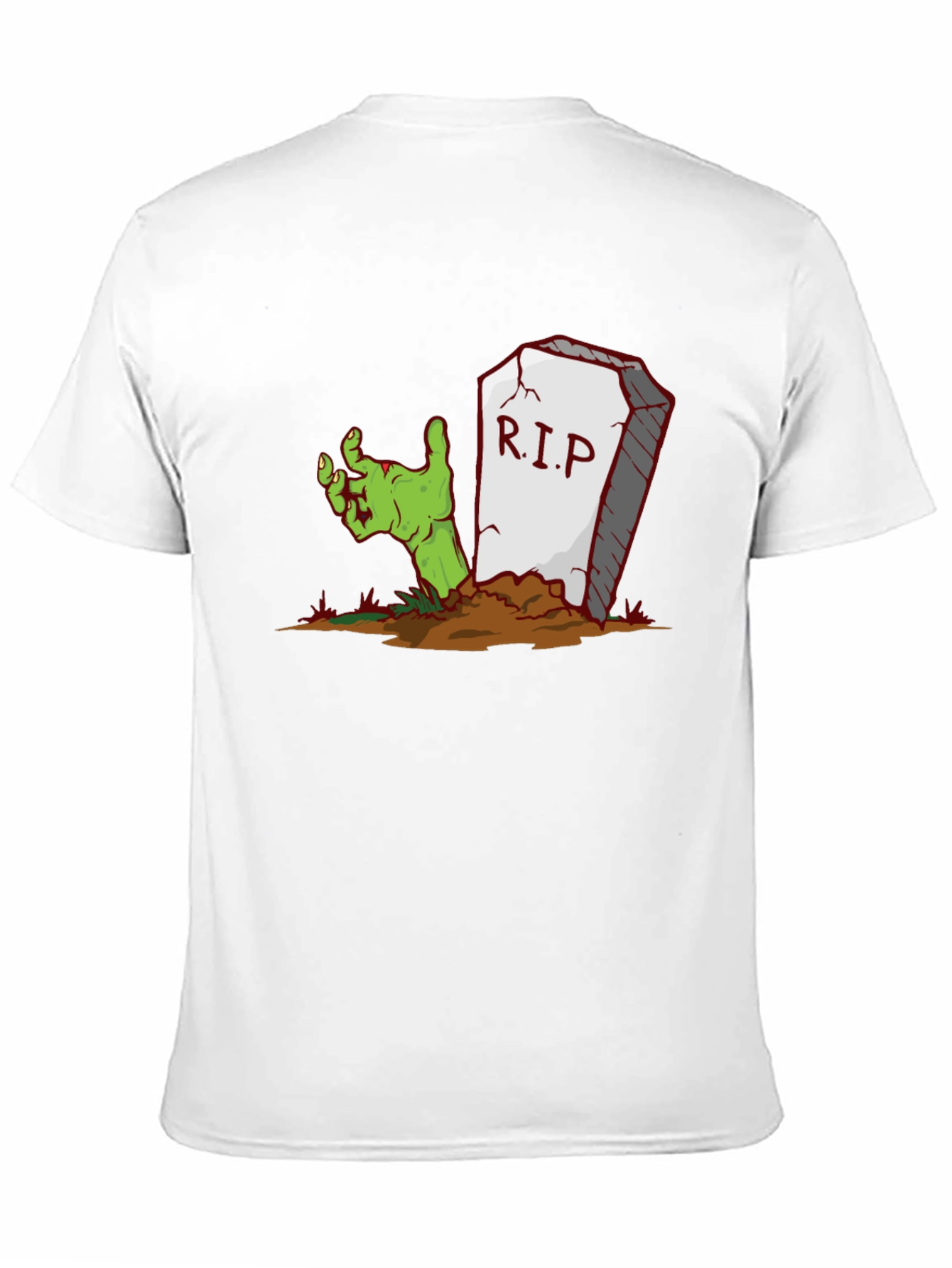 Zombie Hand RIP Graphic Tee - Halloween