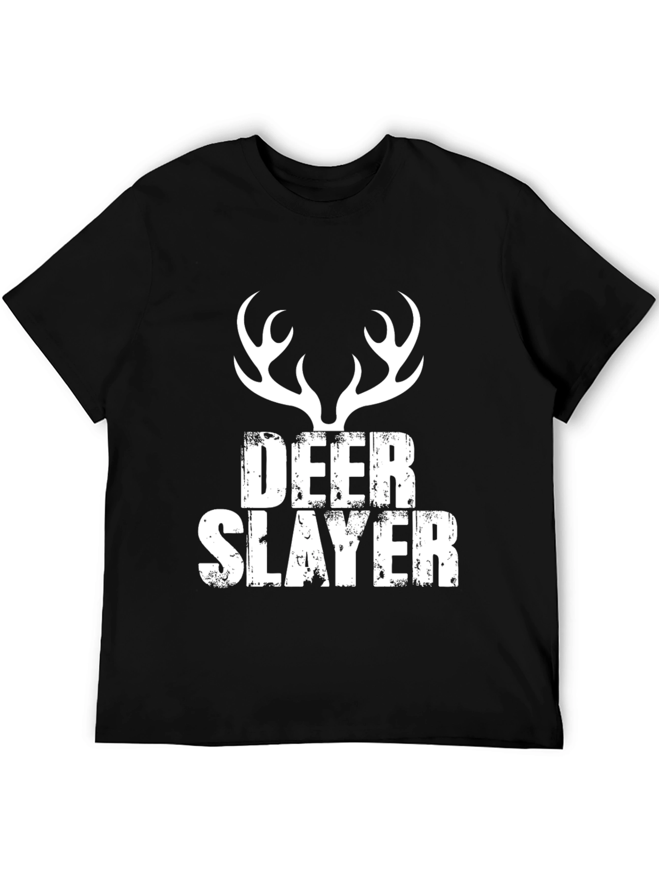 Deer Slayer T-Shirt - Black Hunting Tee