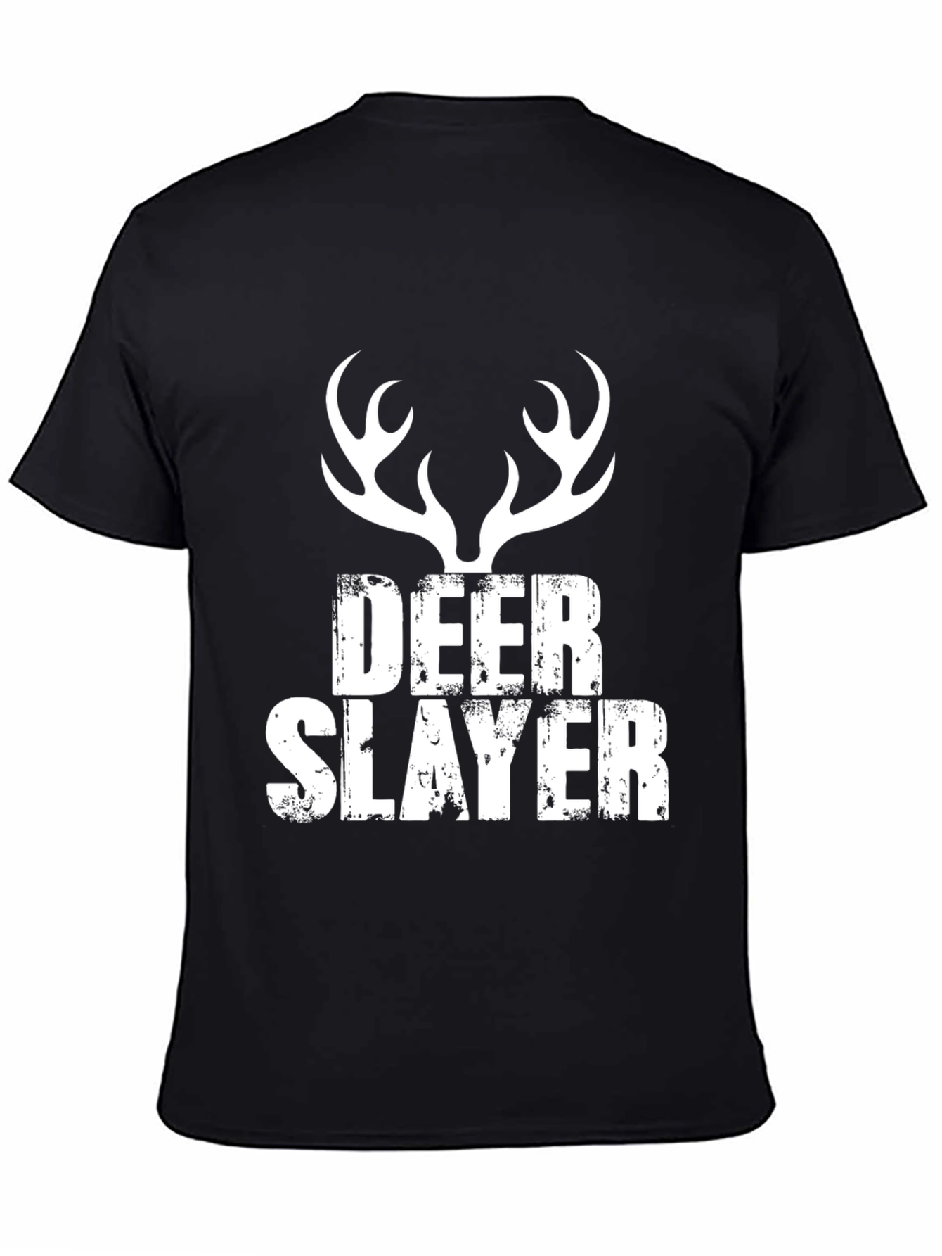 Deer Slayer T-Shirt - Black Hunting Tee