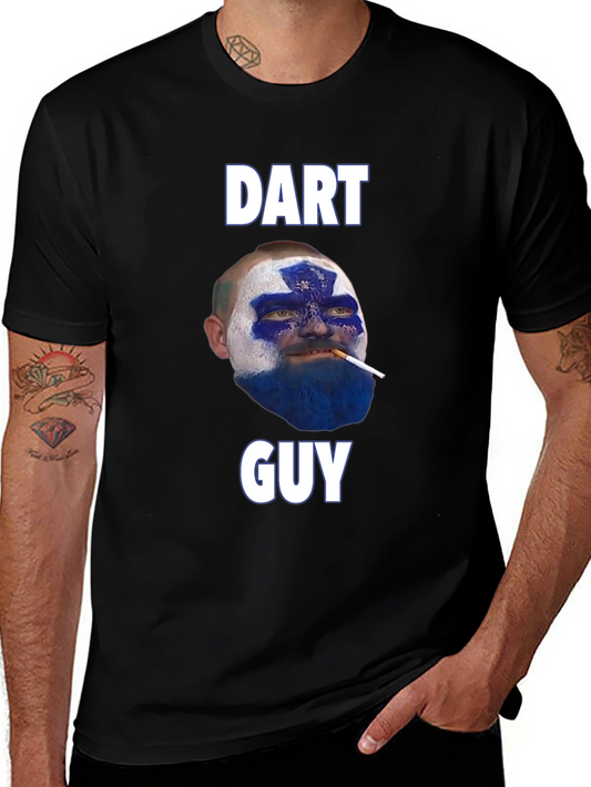 Dart Guy T-Shirt - Funny Graphic Tee
