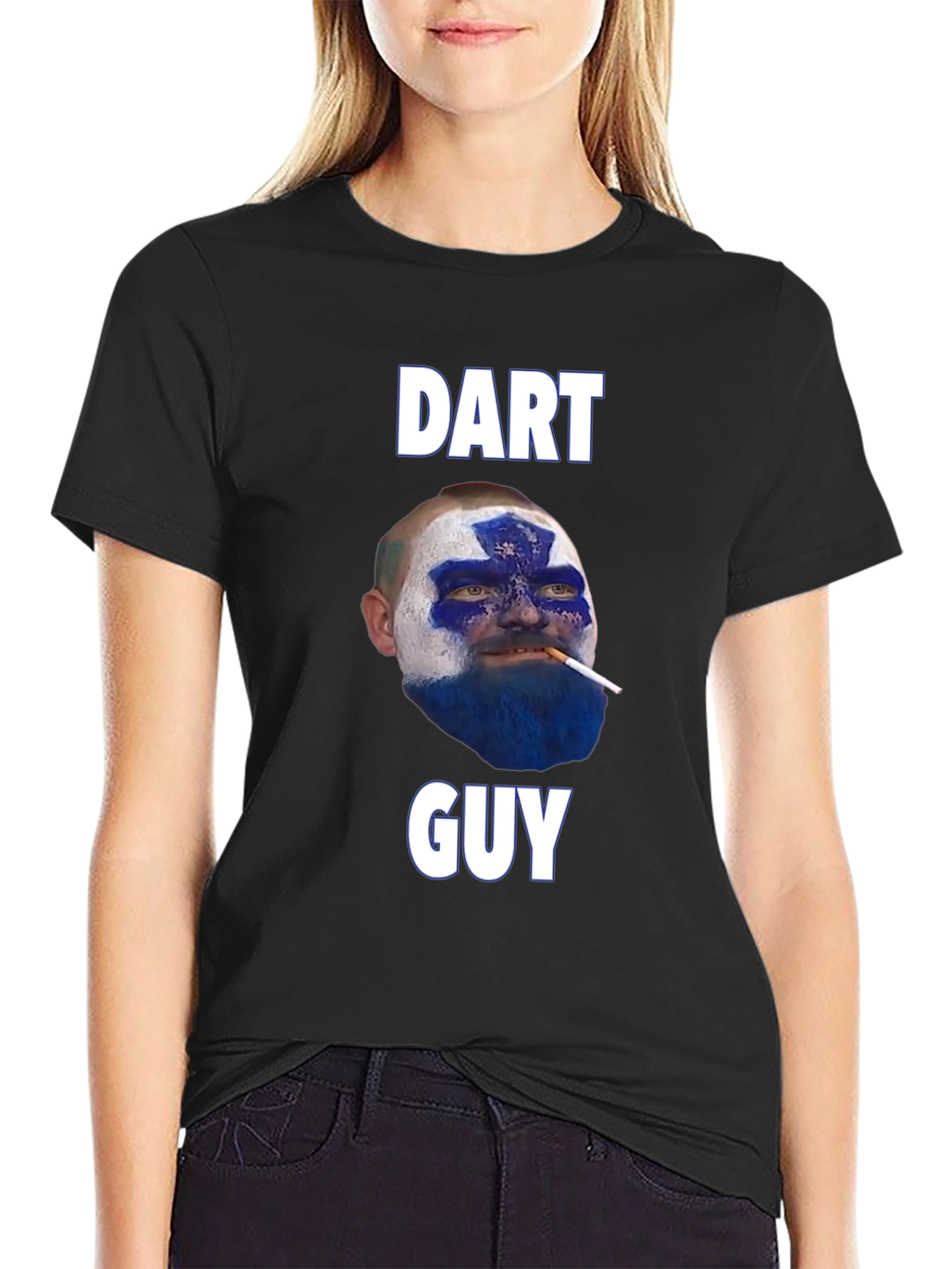 Dart Guy T-Shirt - Funny Graphic Tee