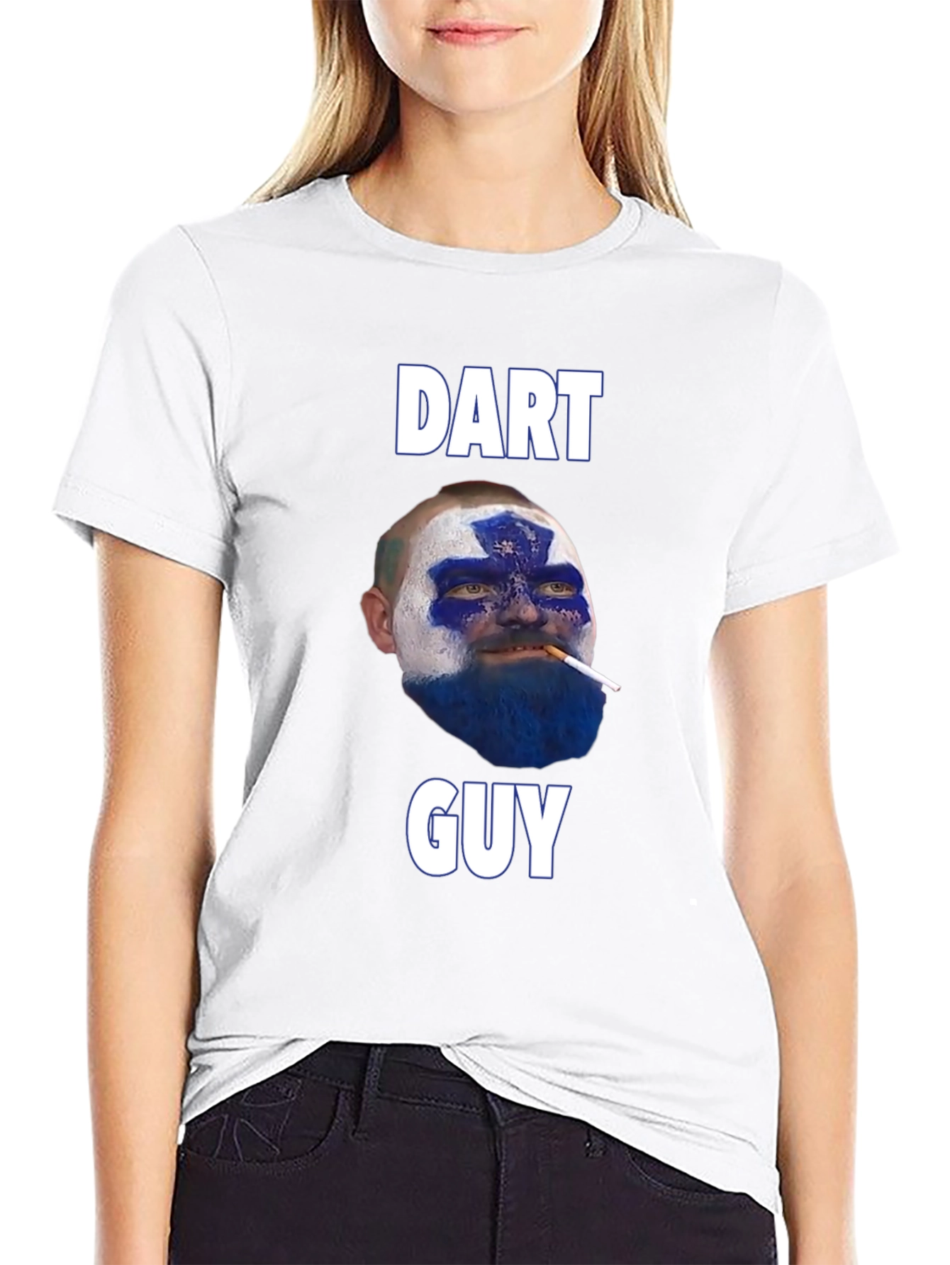 Dart Guy T-Shirt - Funny Graphic Tee