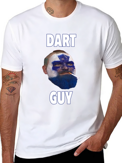 Dart Guy T-Shirt - Funny Graphic Tee