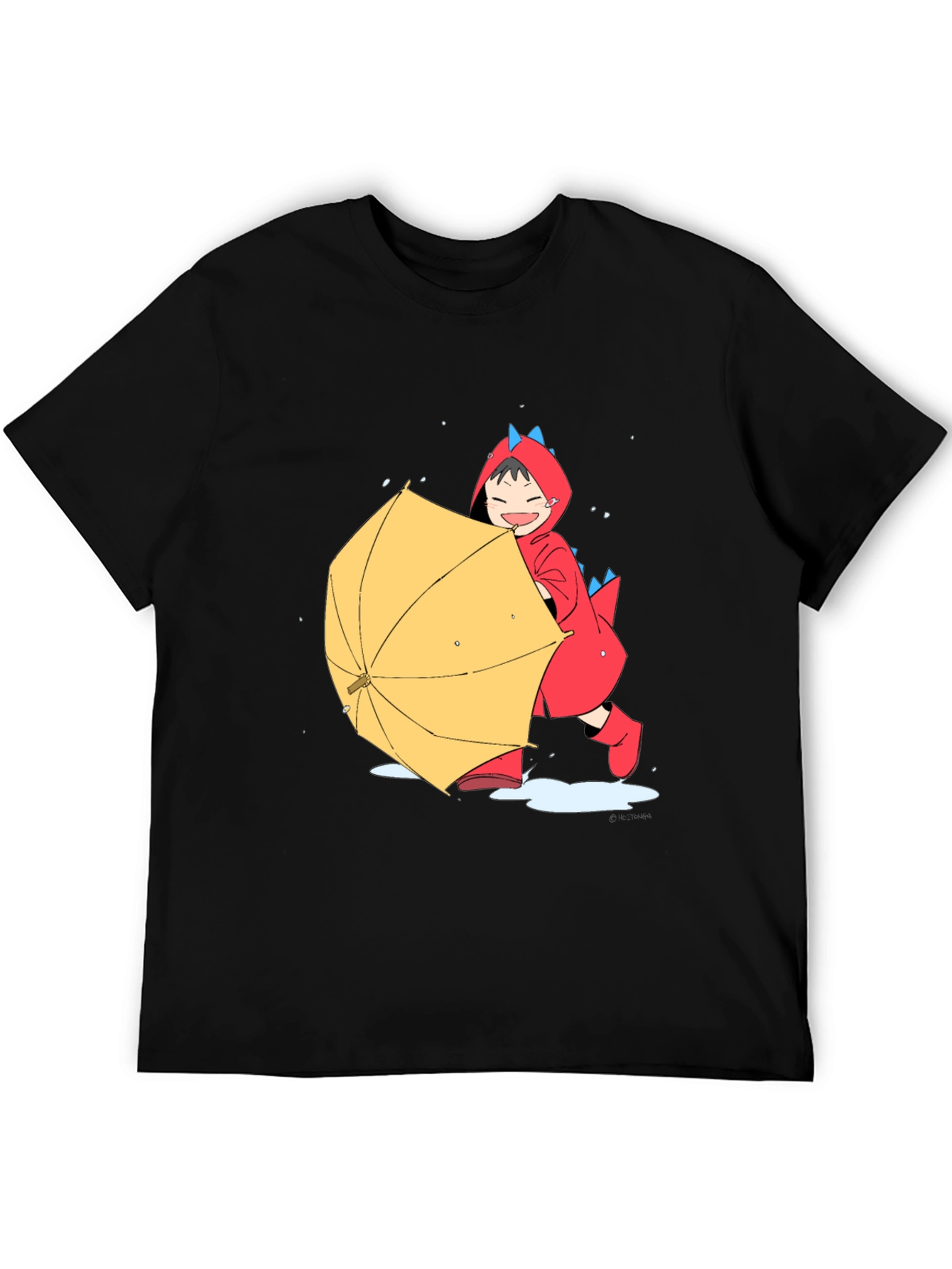 Dino Rain Fun T-Shirt