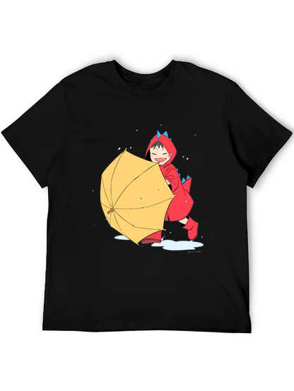 Dino Rain Fun T-Shirt