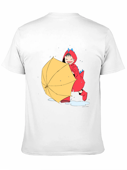 Dino Rain Fun T-Shirt