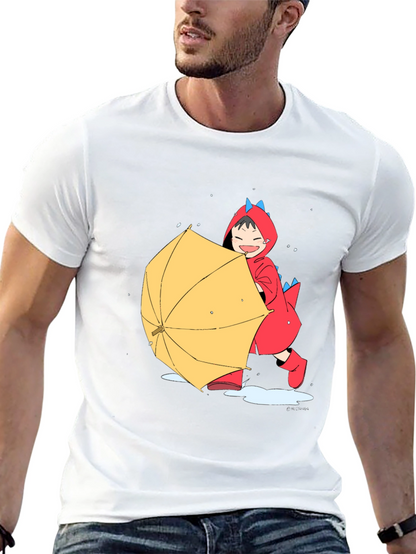 Dino Rain Fun T-Shirt