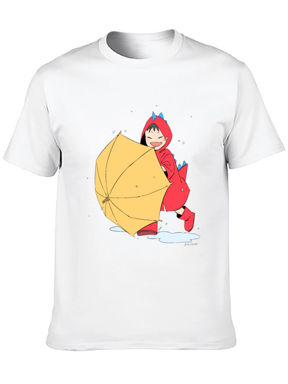 Dino Rain Fun T-Shirt