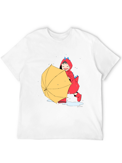 Dino Rain Fun T-Shirt