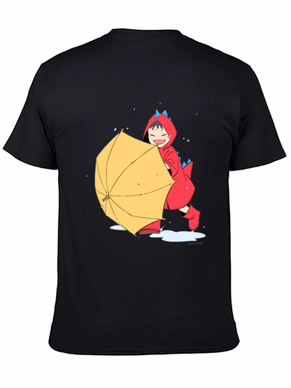 Dino Rain Fun T-Shirt