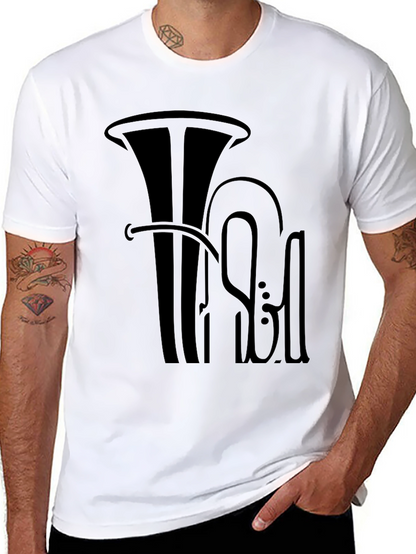 Tuba Graphic T-Shirt - Musical Instrument Tee
