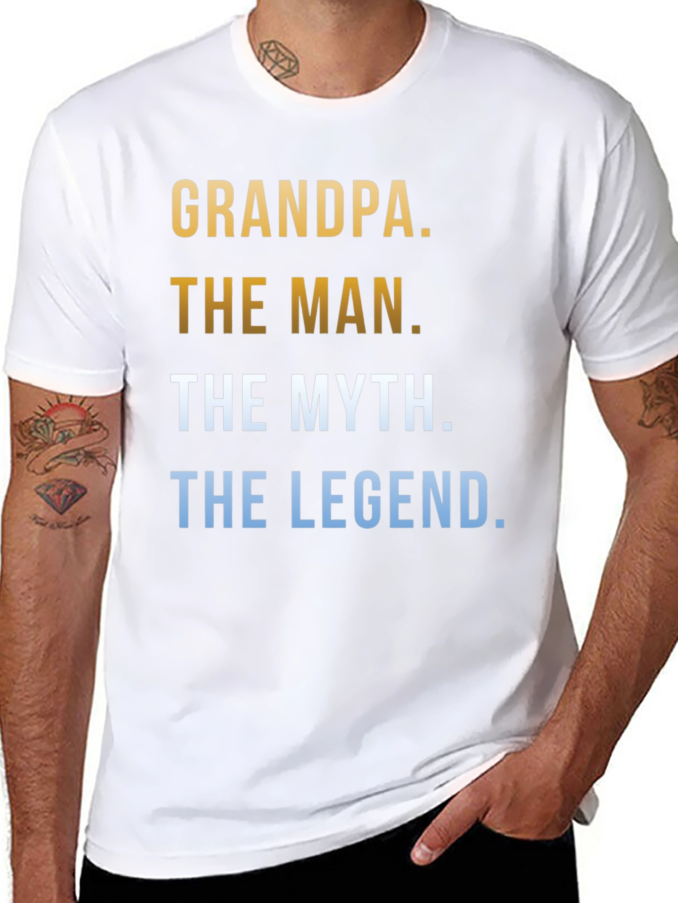 Grandpa The Man The Myth The Legend T-Shirt