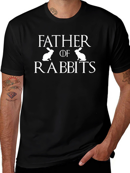 Father of Rabbits Graphic T-Shirt