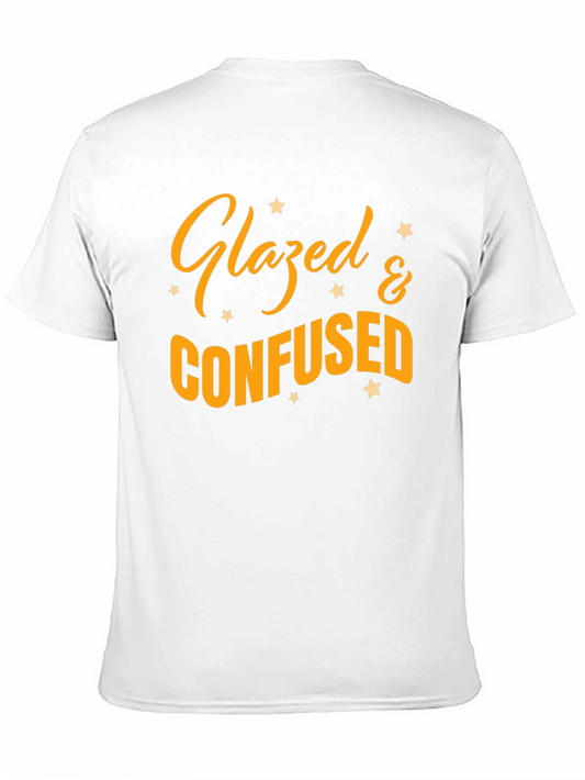 Glazed & Confused Graphic Tee - Trendy Humor T-Shirt