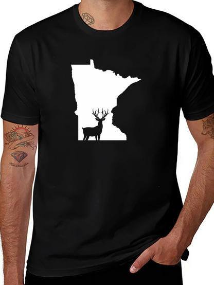 Minnesota Deer Graphic Tee