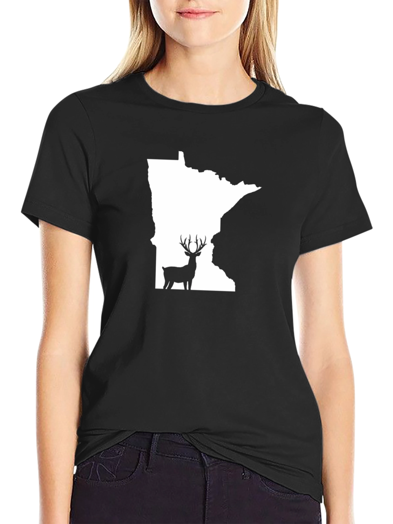 Minnesota Deer Graphic Tee