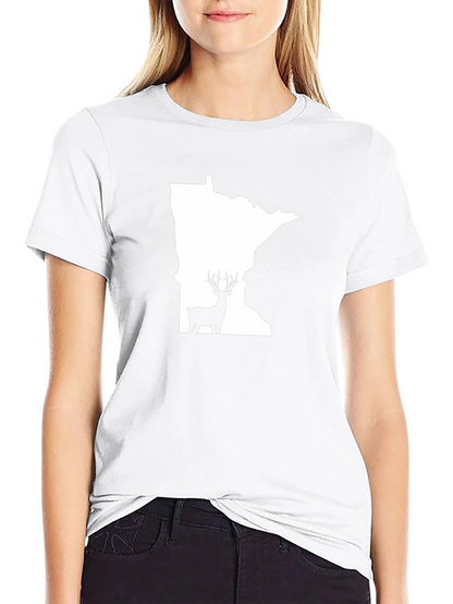 Minnesota Deer Graphic Tee