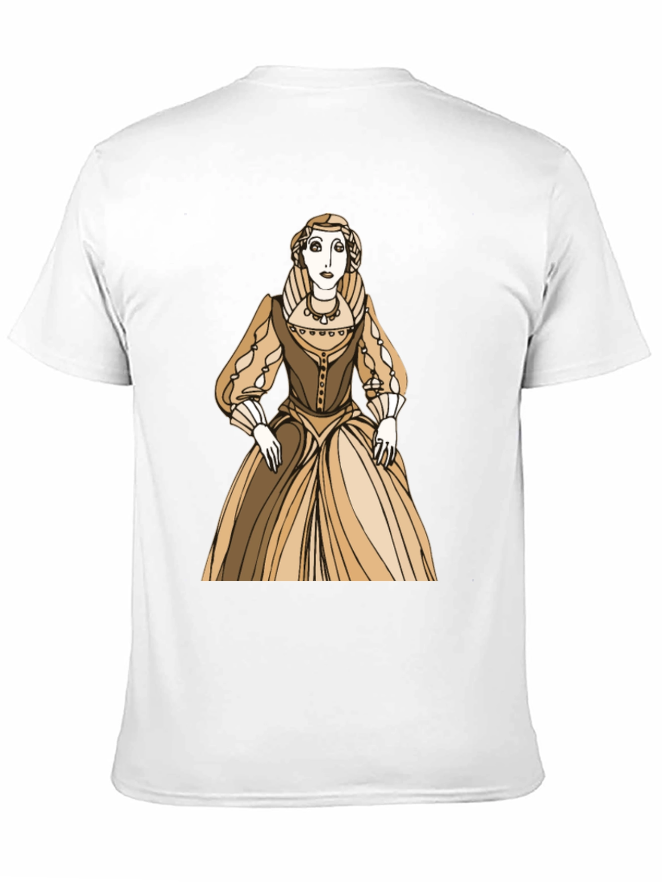 Renaissance Woman Graphic Tee - Classic Art Shirt
