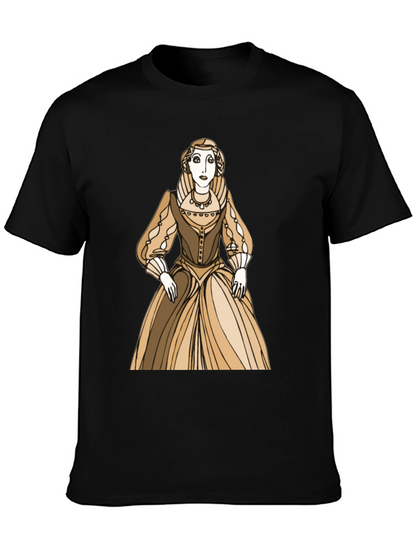 Renaissance Woman Graphic Tee - Classic Art Shirt